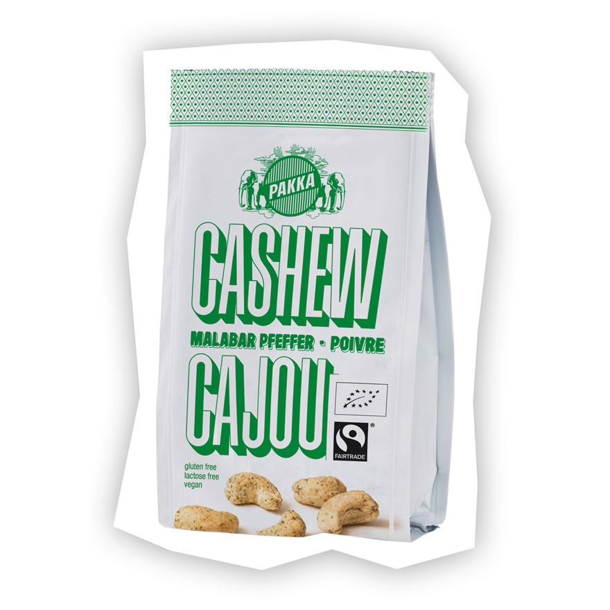 Pakka Cashewnüsse geröstet